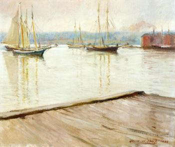 約瑟夫 柔德芬 代坎普 At Gloucester aka Gloucester Harbor 約瑟夫 柔德芬 代坎普 At Gloucester aka Gloucester Harbor
